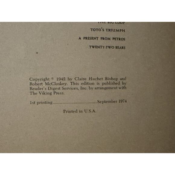 Vintage Children’s Book Lot 6 Disney Snow White Fire Cat Caps for Sale Classics - Picture 11 of 16